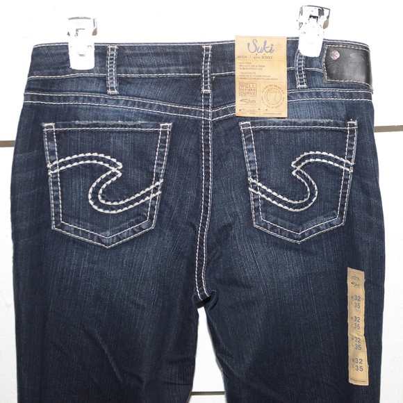 Silver SUki womens jeans size 32 long -671- - Picture 4 of 4